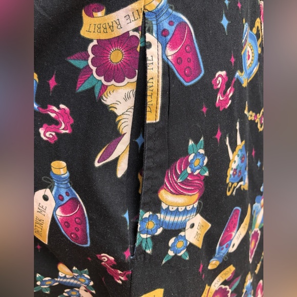 Dangerfield Alice in Wonderland Skirt. Cotton lining + tulle. Size- 6 - Picture 5 of 10